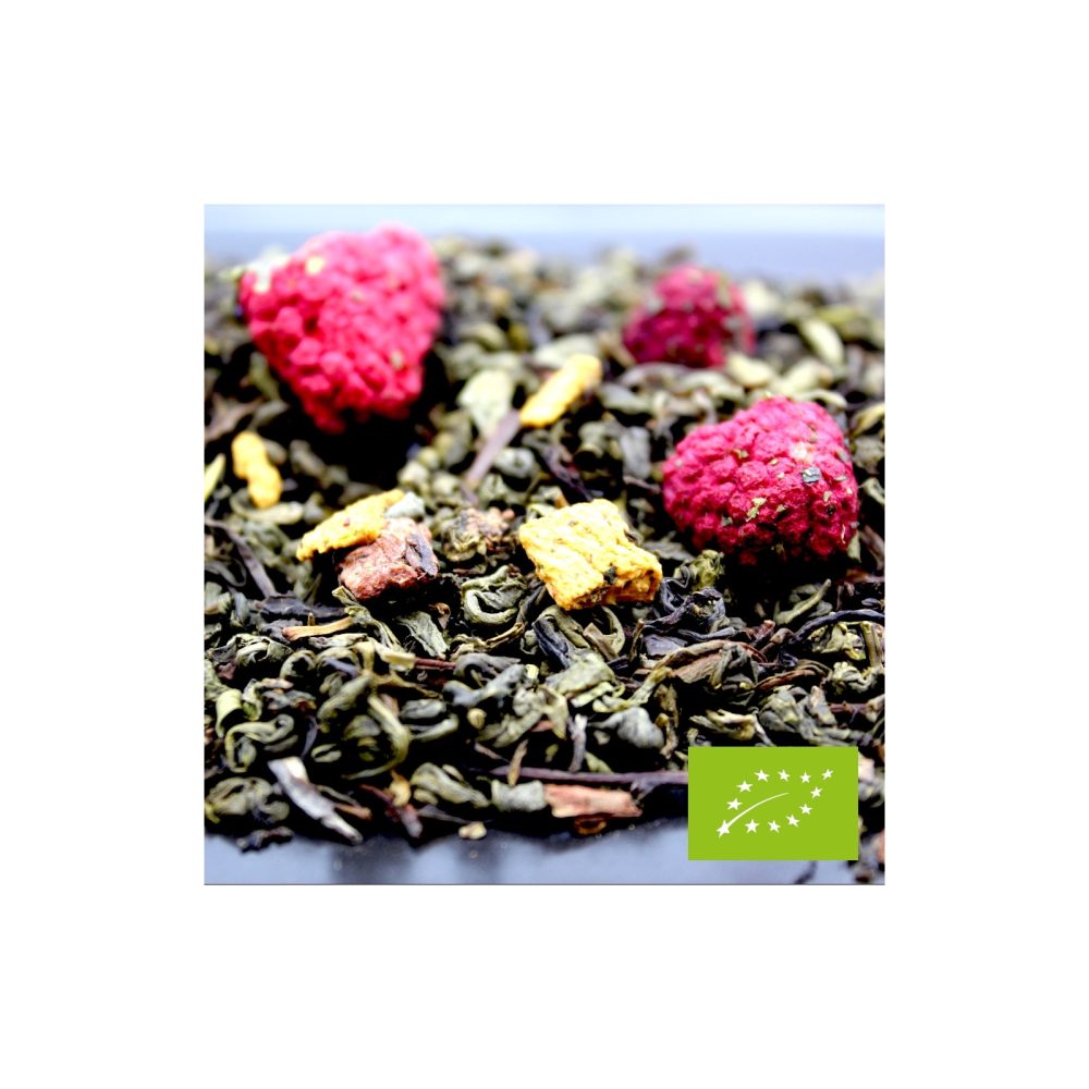 Trilogie des thés Pêche Framboise BIO